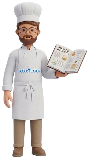 La mascotte chef de FoodEatUp